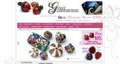 Desktop Screenshot of gracebeads.com